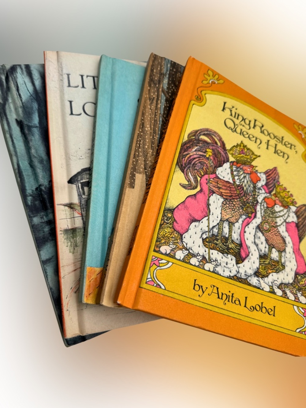 Set Of 5  Vintage 1970s Weekly Reader Children's Book Club Hardcover Books